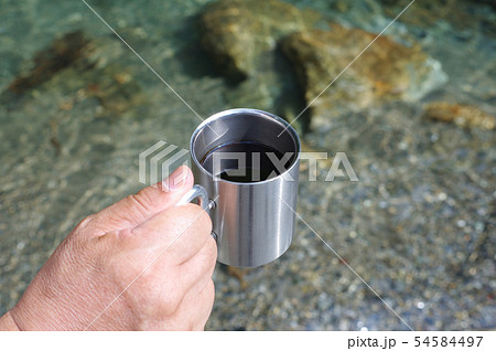 渓流でコーヒー 渓流でコーヒー 54584497