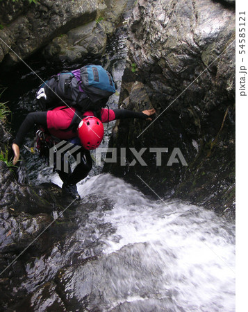 沢登り 54585121