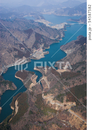 空からの宮ケ瀬湖 空からの宮ケ瀬湖 54587582