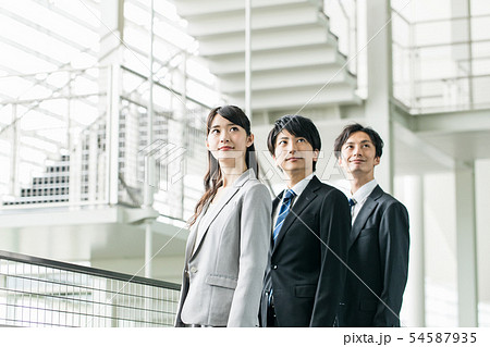 ビジネス チーム 54587935