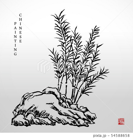 Watercolor ink paint art vector texture Watercolor ink paint art vector texture 54588658