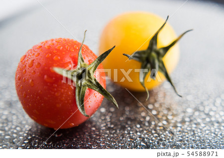 Tomato Queen, also known as Cherry tomato, is scie Tomato Queen, also known as Cherry tomato, is scie 54588971