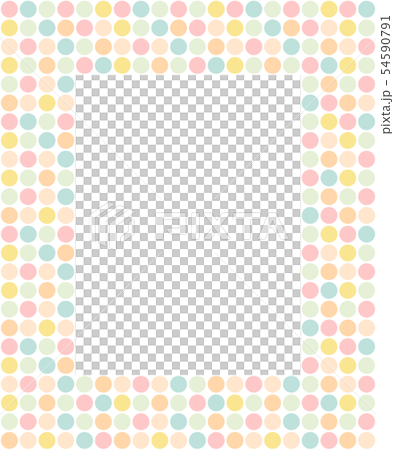 Big polka dot / pastel (frame) Big polka dot / pastel (frame) 54590791