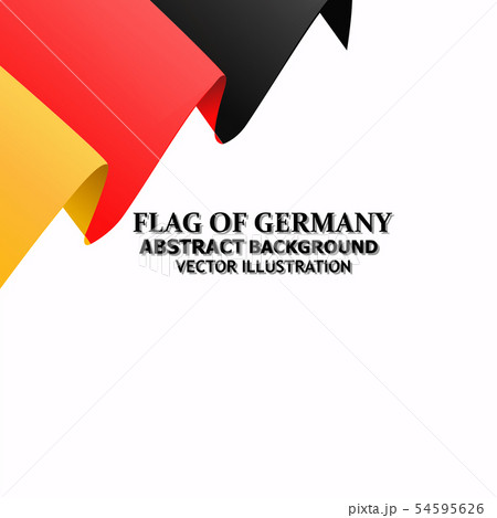 Bright background with flag of Germany. Illustration with flag. Happy Germany day background. 54595626