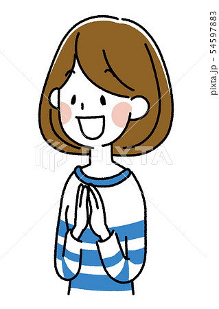 若い女性 若い女性 54597883