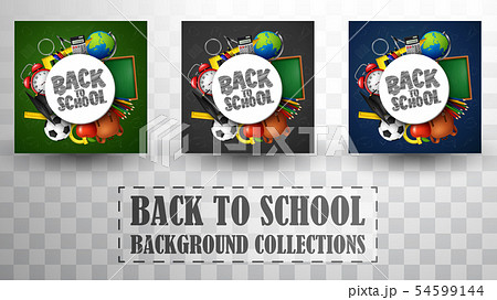 Back to school background collections 54599144