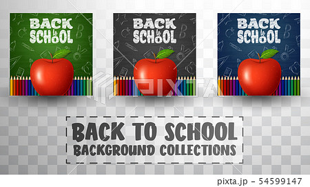 Back to school background collections 54599147
