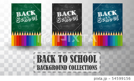 Back to school background collections 54599156