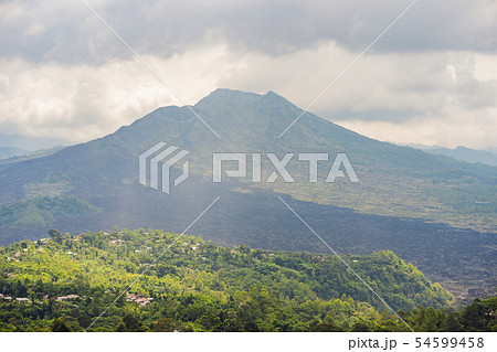 Landscape of Batur volcano on Bali island, Indonesia 54599458