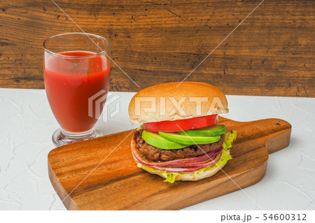 ハンバーガーセット American fast food hamburger ハンバーガーセット American fast food hamburger 54600312