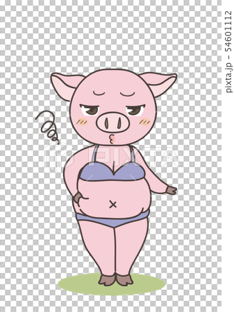 ダイエット豚・お悩み ダイエット豚・お悩み 54601112