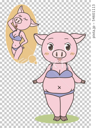 之前飲食豬 54601113