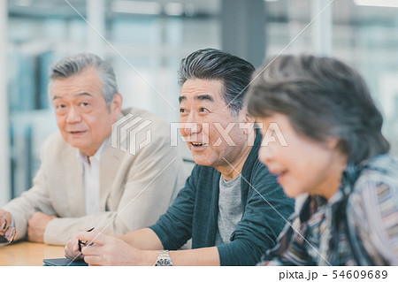 Employment for the elderly 54609689