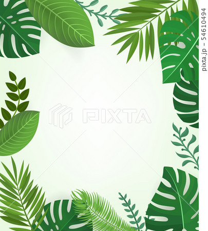 Floral background. Season vector frame with Floral background. Season vector frame with 54610494