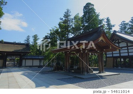 滋賀県、多賀大社のお手水場と境内の風景 滋賀県、多賀大社のお手水場と境内の風景 54611014