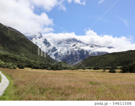 雲 風景 山 54611506