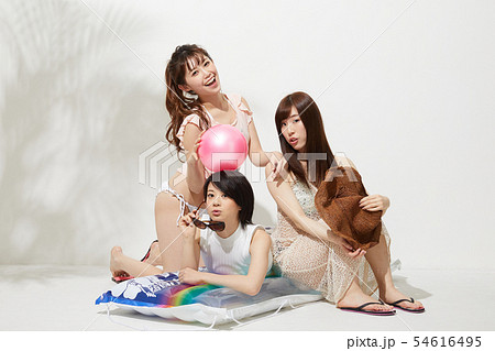 サマーリゾート 夏 女の子 モデル ポートレート サマーリゾート 夏 女の子 モデル ポートレート 54616495