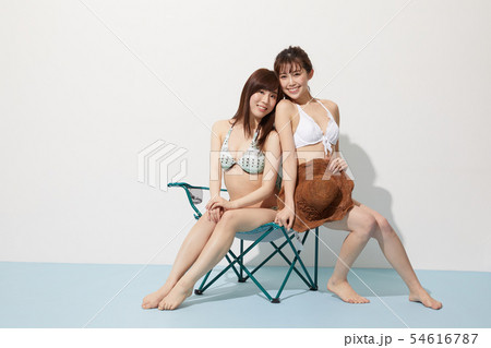 サマーリゾート 夏 女の子 モデル ポートレート サマーリゾート 夏 女の子 モデル ポートレート 54616787