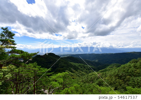 昇仙峡ロープウエイと山頂景色 昇仙峡ロープウエイと山頂景色 54617537