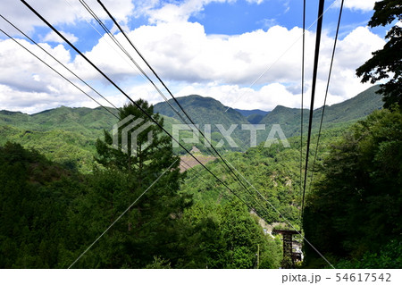 昇仙峡ロープウエイと山頂景色 54617542