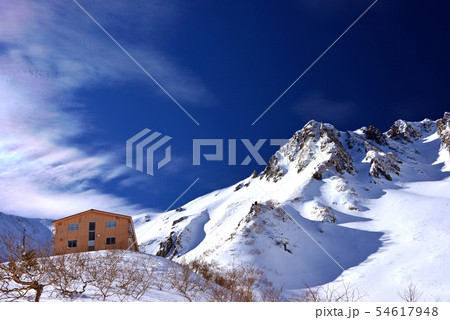 千畳敷カールの雪渓 千畳敷カールの雪渓 54617948