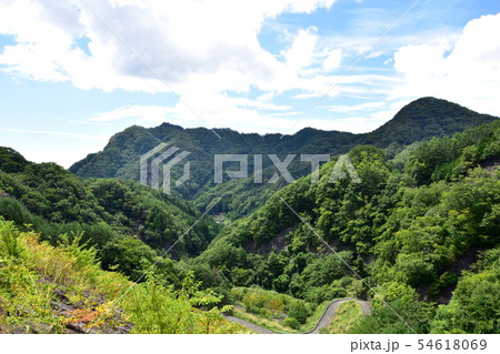 山梨、荒川ダムの景色 山梨、荒川ダムの景色 54618069