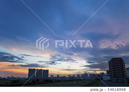 夕焼け空 夕焼け空 54618998