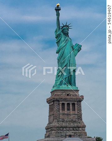 ニューヨーク 自由の女神像 Statue Of Liberty New York Cityの写真素材