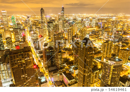 シカゴの摩天楼 54619461
