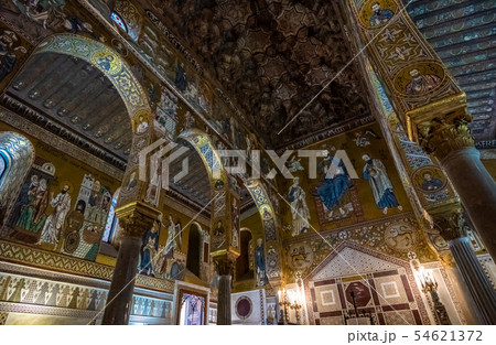 Interior of the Palatine Chapel of Palermo 54621372