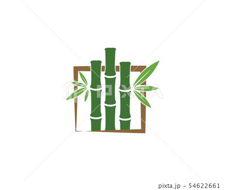 Bamboo vector icon illustration 54622661