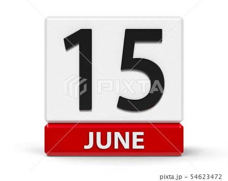 Cubes calendar 15th June 54623472
