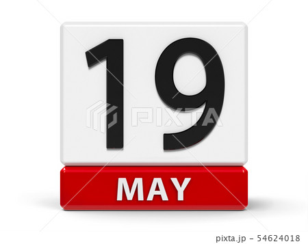 Cubes calendar 19th May Cubes calendar 19th May 54624018