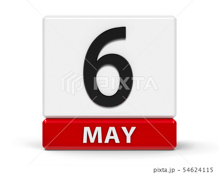 Cubes calendar 6th May 54624115