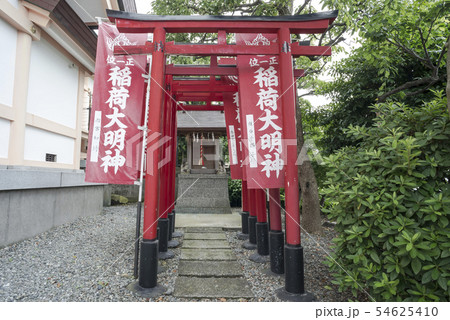 住吉神社の稲荷神社（横浜市南区井土ヶ谷上町） 54625410