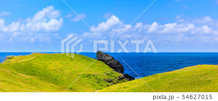 牧崎園地(微笑むゴリラ岩) パノラマ 【長崎県壱岐市】 牧崎園地(微笑むゴリラ岩) パノラマ 【長崎県壱岐市】 54627015