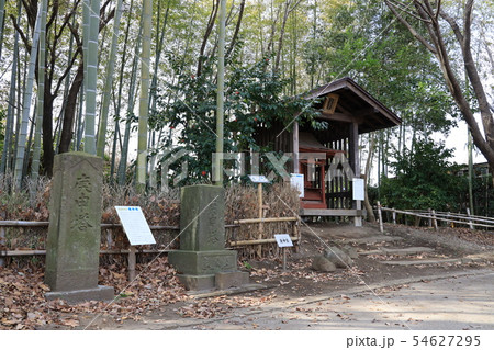 くらしの博物館の庚申塔と旧丸山稲荷社本殿 54627295