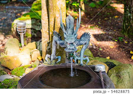 (神奈川県)箱根 駒形神社 手水舎 (神奈川県)箱根 駒形神社 手水舎 54628875