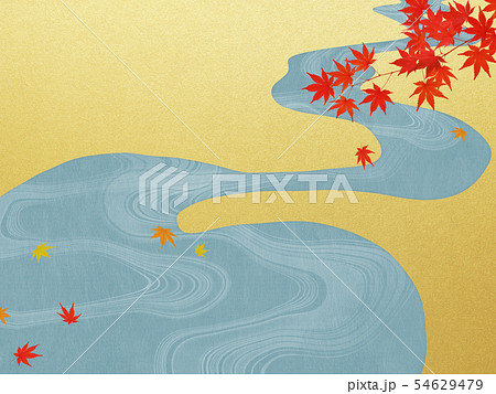 川の風景画 金色フレーム付き 楽天市場】川合玉堂 暮春の雨 42×34cm 日本画 かわい ぎょくどう