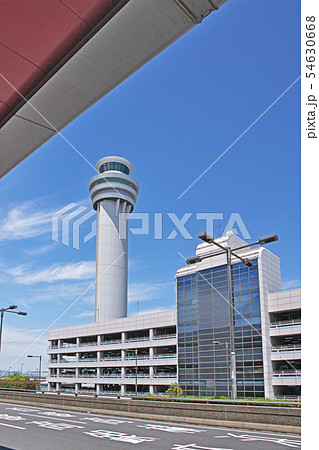 羽田空港 管制塔の写真素材