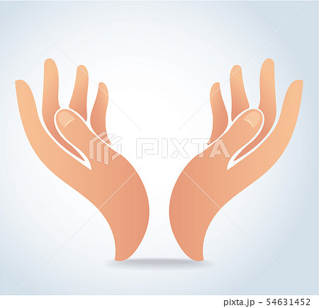 Hands Holding Design Vectorのイラスト素材