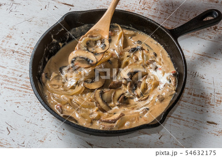 ロシア料理ストロガノフ Russian style stew (stroganoff) 54632175