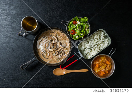 ロシア料理ストロガノフ Russian style stew (stroganoff) 54632179