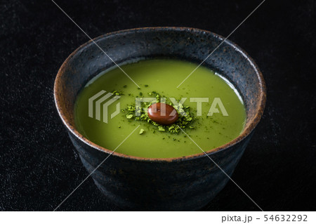 抹茶プリン homemade green tea pudding from Japan 抹茶プリン homemade green tea pudding from Japan 54632292