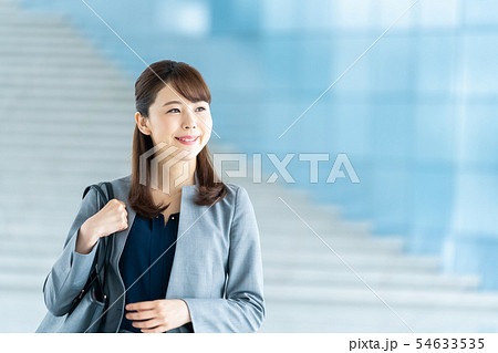 ビジネスウーマン　ビジネスイメージ　女性社員 54633535