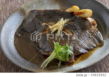 カレイの煮付け 54633932