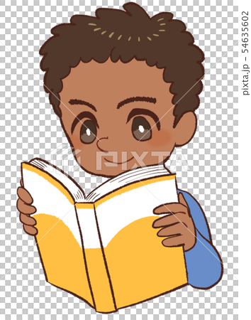 読書する子ども 54635602