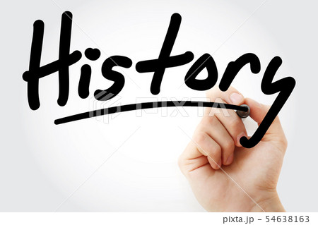 History text with marker History text with marker 54638163