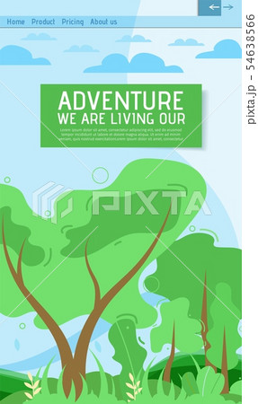Mobile Adventure and Pure Nature Landing Page 54638566