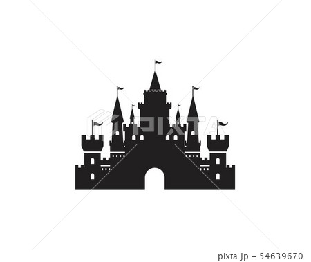 Castle vector illustration icon 54639670